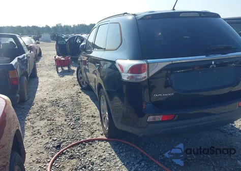 2014 Mitsubishi Outlander Se из США, поврежденный, VIN JA4AD3A38EZ003003